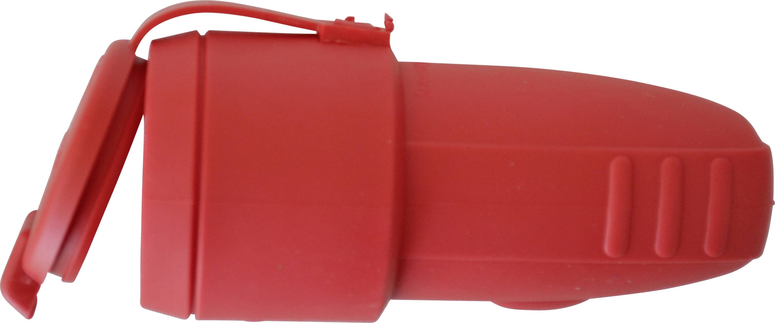 N & L 17161 Safety mains socket Rubber 230 V Red IP44