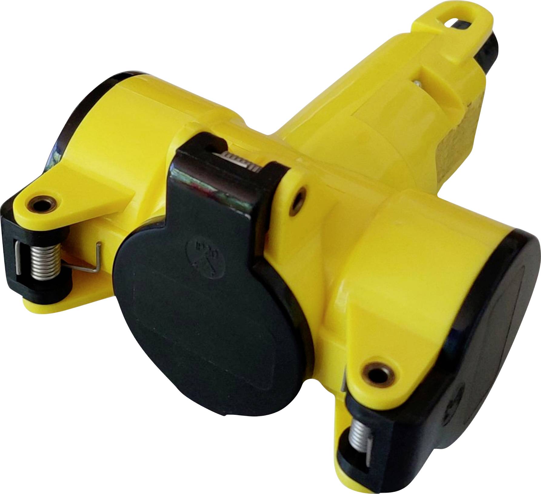 N & L 10192 3-way connector Thermoplastic 230 V Yellow IP20