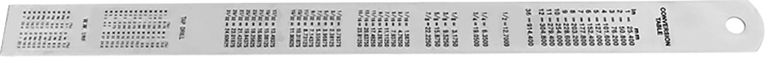 WorkPro WP265002 Ruler 600 mm Aluminium