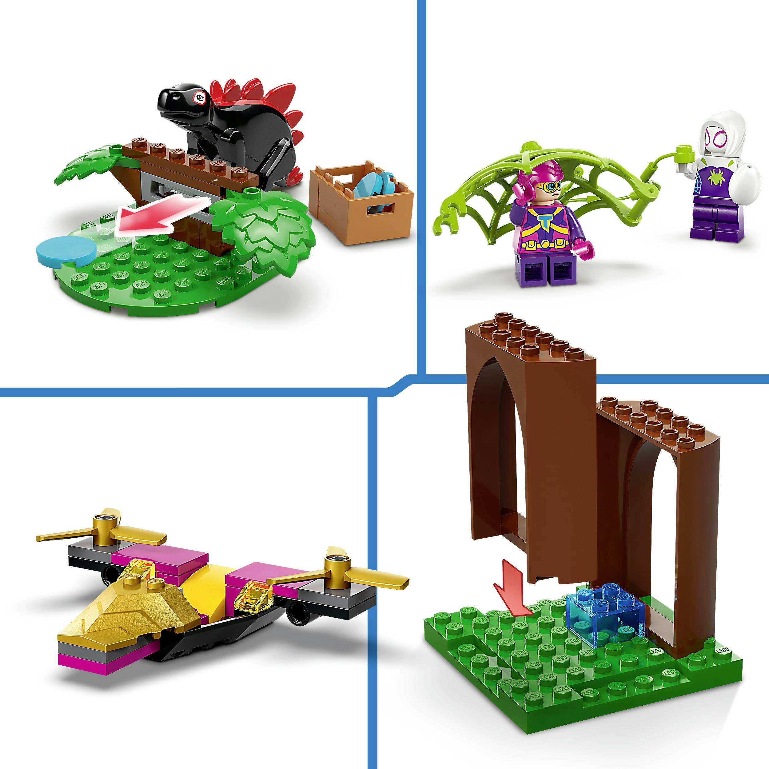11200 LEGO® MARVEL SUPER HEROES Showdown at the tree house: Spidey-Rex vs. Gobby-Raptor
