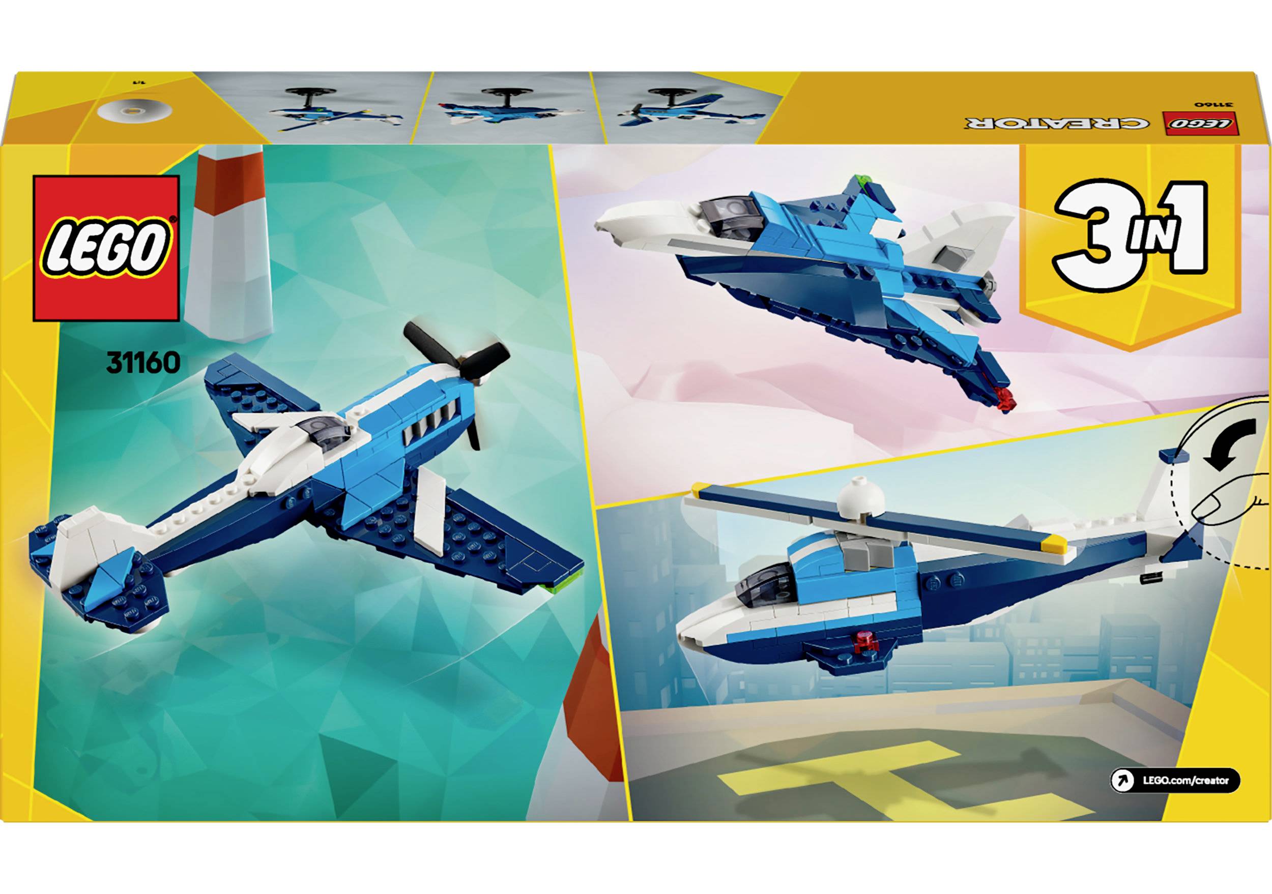 31160 LEGO® CREATOR Flyer: Racing aircraft