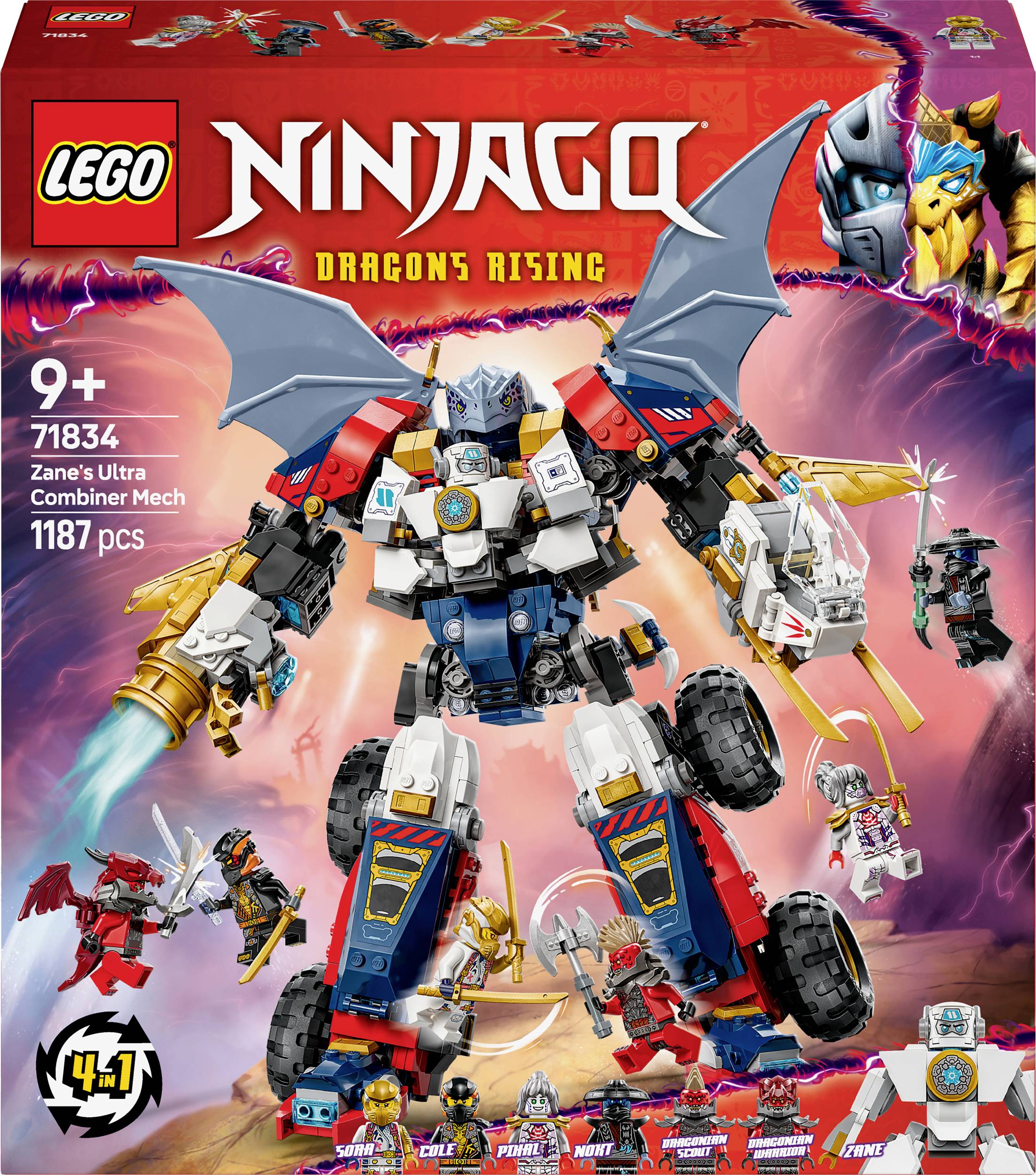 71834 LEGO® NINJAGO Zanes Ultra-Combi-Mech