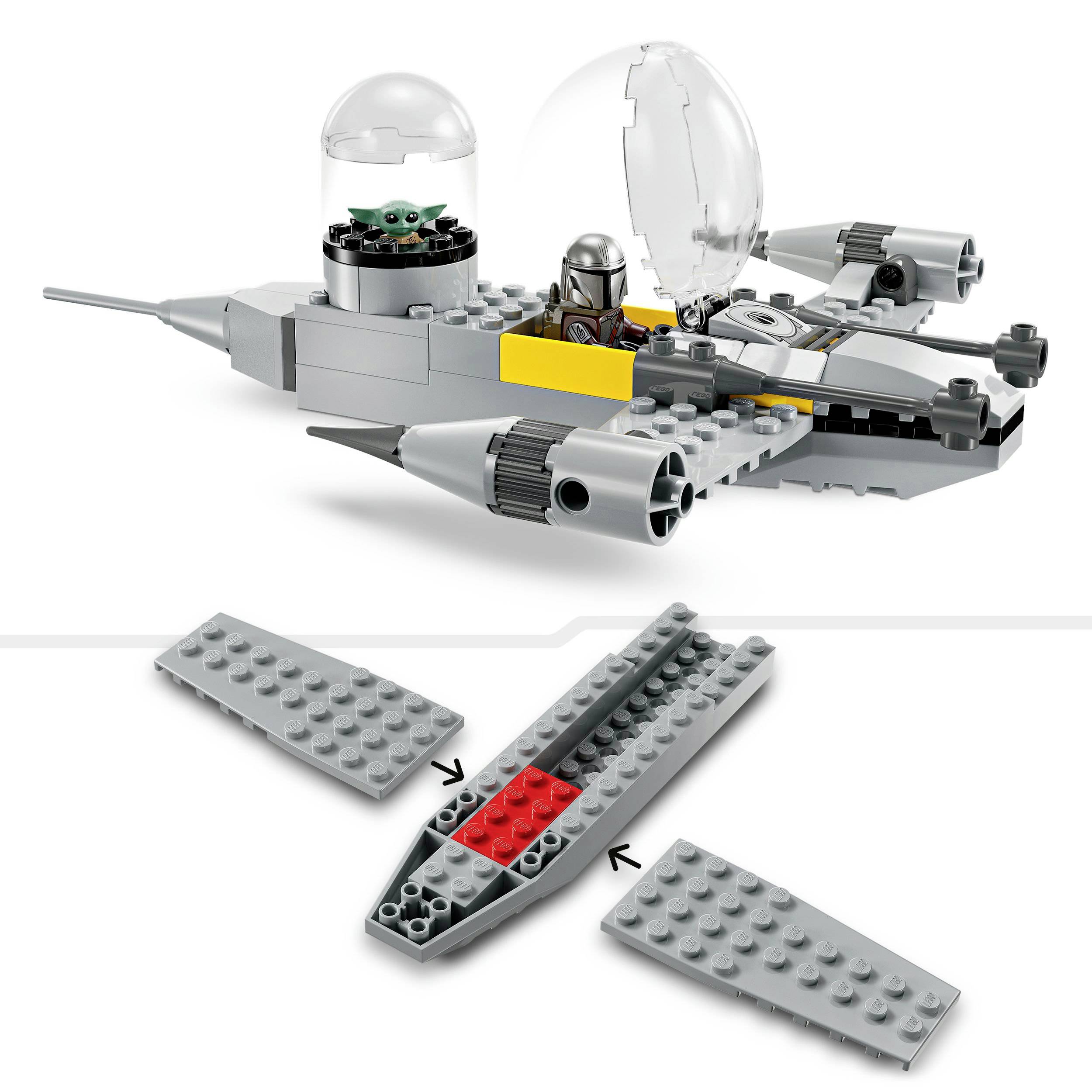 75410 LEGO® STAR WARS™ Mandos and Grogus N-1 Starfighter™