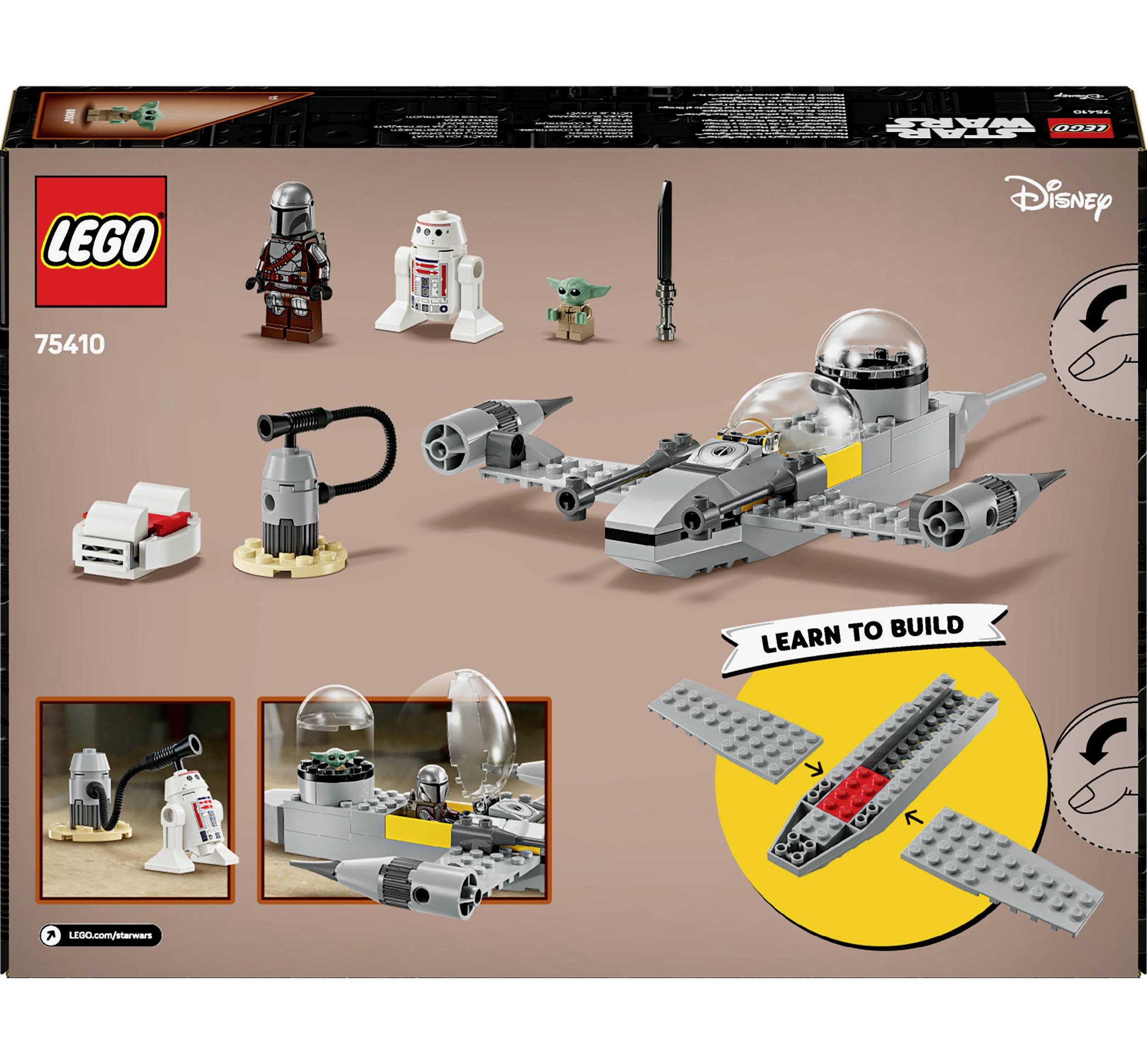 75410 LEGO® STAR WARS™ Mandos and Grogus N-1 Starfighter™