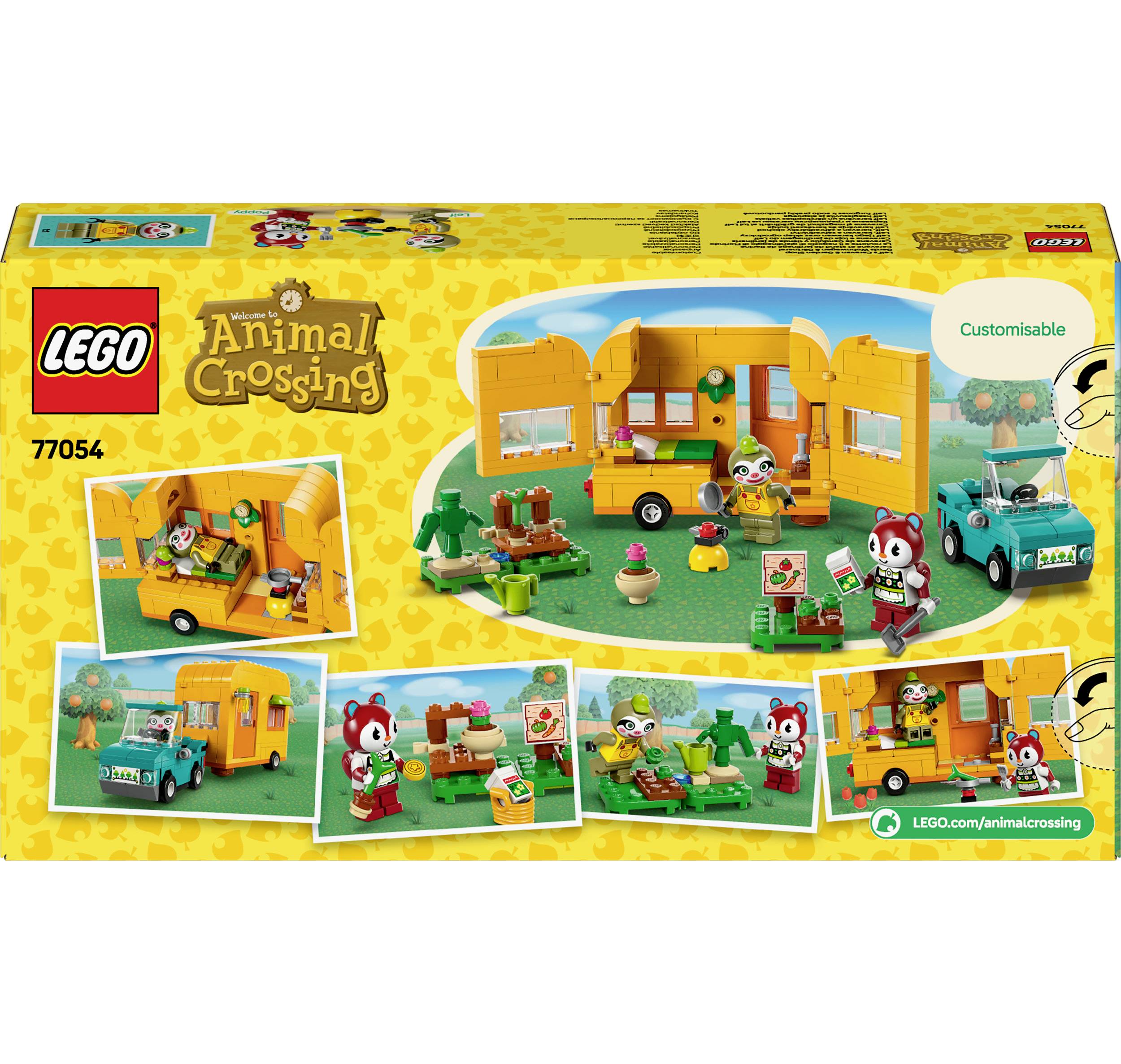 77054 LEGO® Animal Crossing Gerds caravans & nurseries