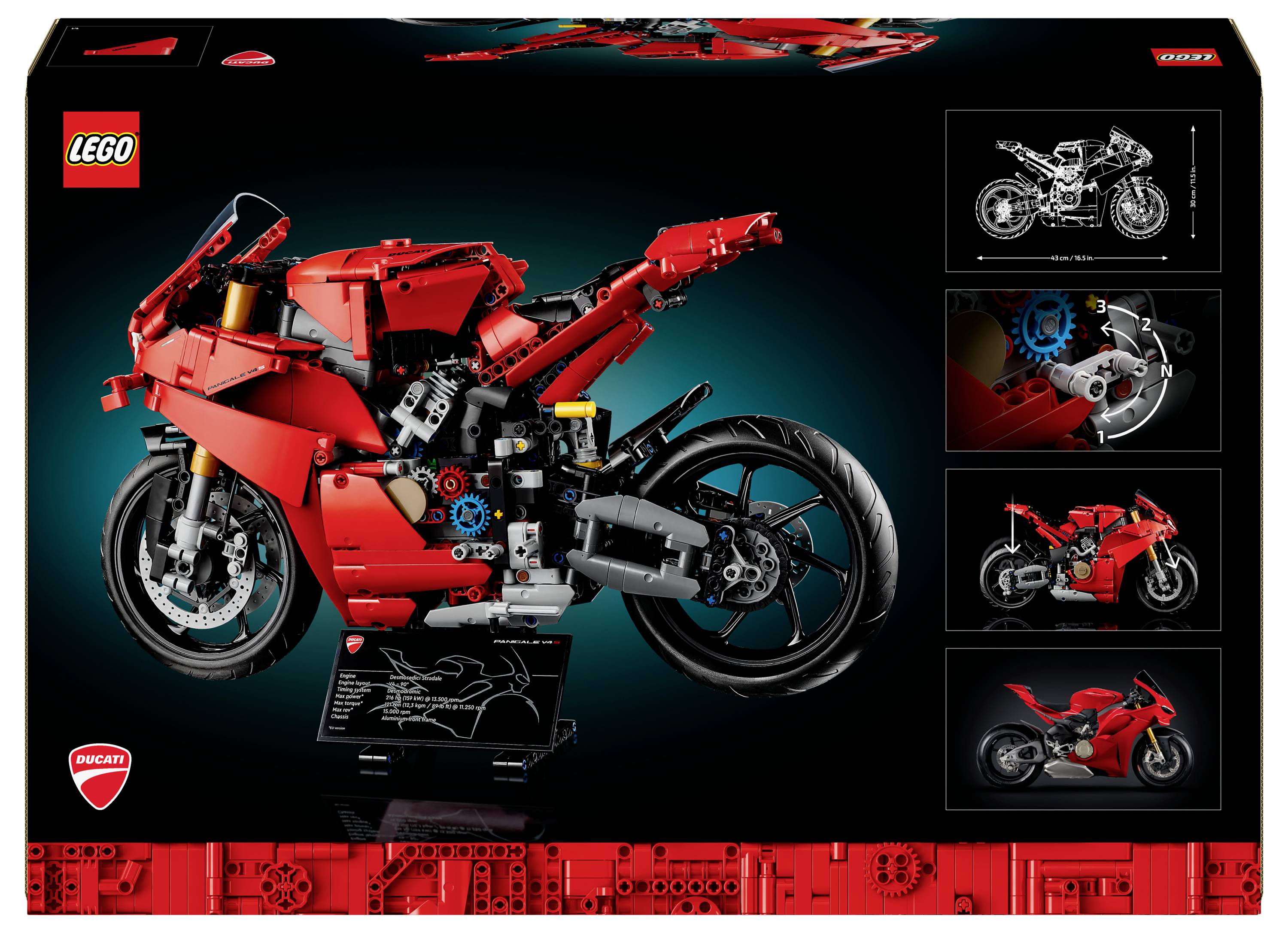 42202 LEGO® TECHNIC Ducati Panigale V4 S Motorcycle