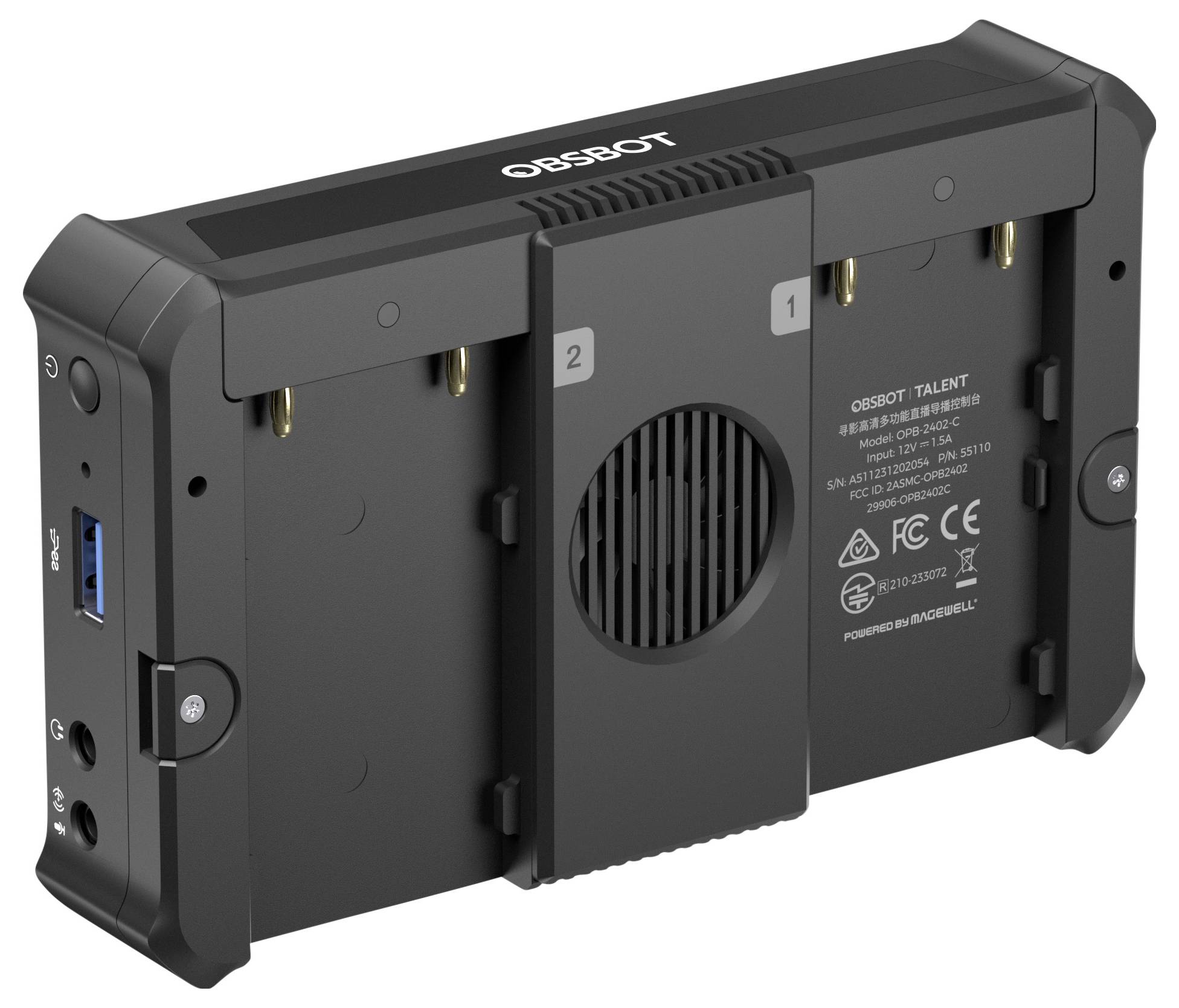 Obsbot OPB-2402-C Talent Modular 4K video conferencing system