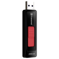 Transcend TS256GJF760 USB stick Retail 256 GB Black/red TS256GJF760 USB A (USB 3.2 1st gen) Transcend TS256GJF760 USB stick Retail 256 GB Black/red TS256GJF760 USB A (USB 3.2 1st gen)