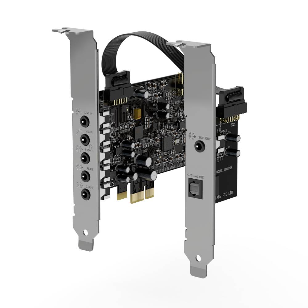 Creative Sound Blaster Audigy FX V2 DBPro Add-On 7.1 Sound card, internal PCMCIA