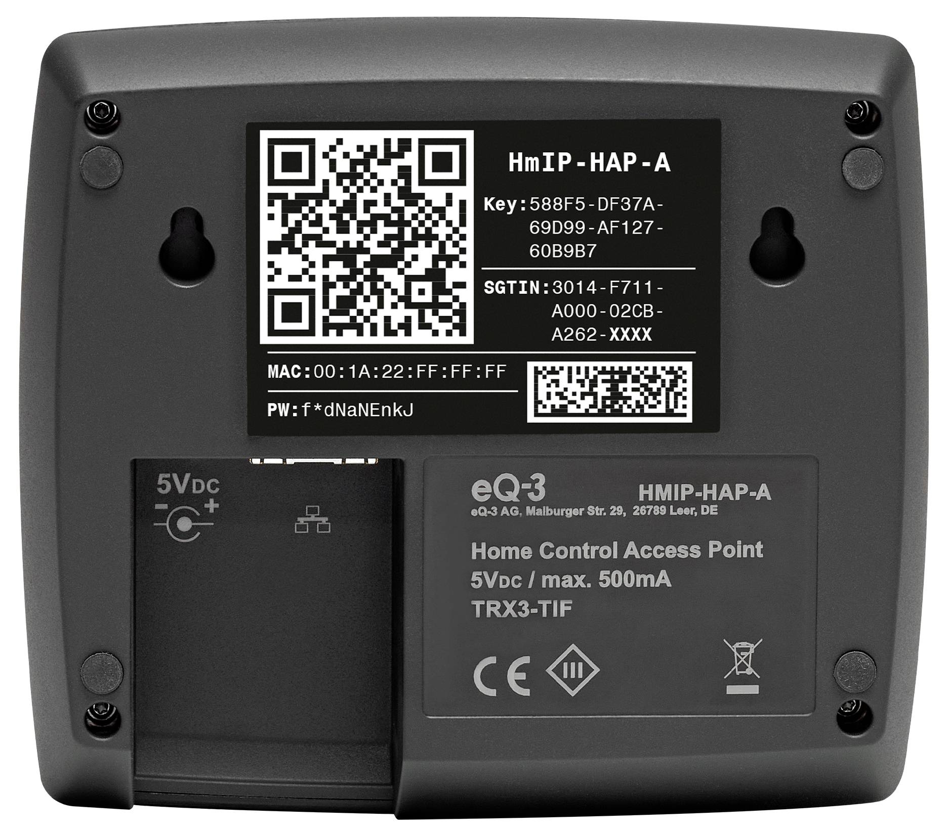 Homematic IP Wireless Access Point HmIP-HAP-A