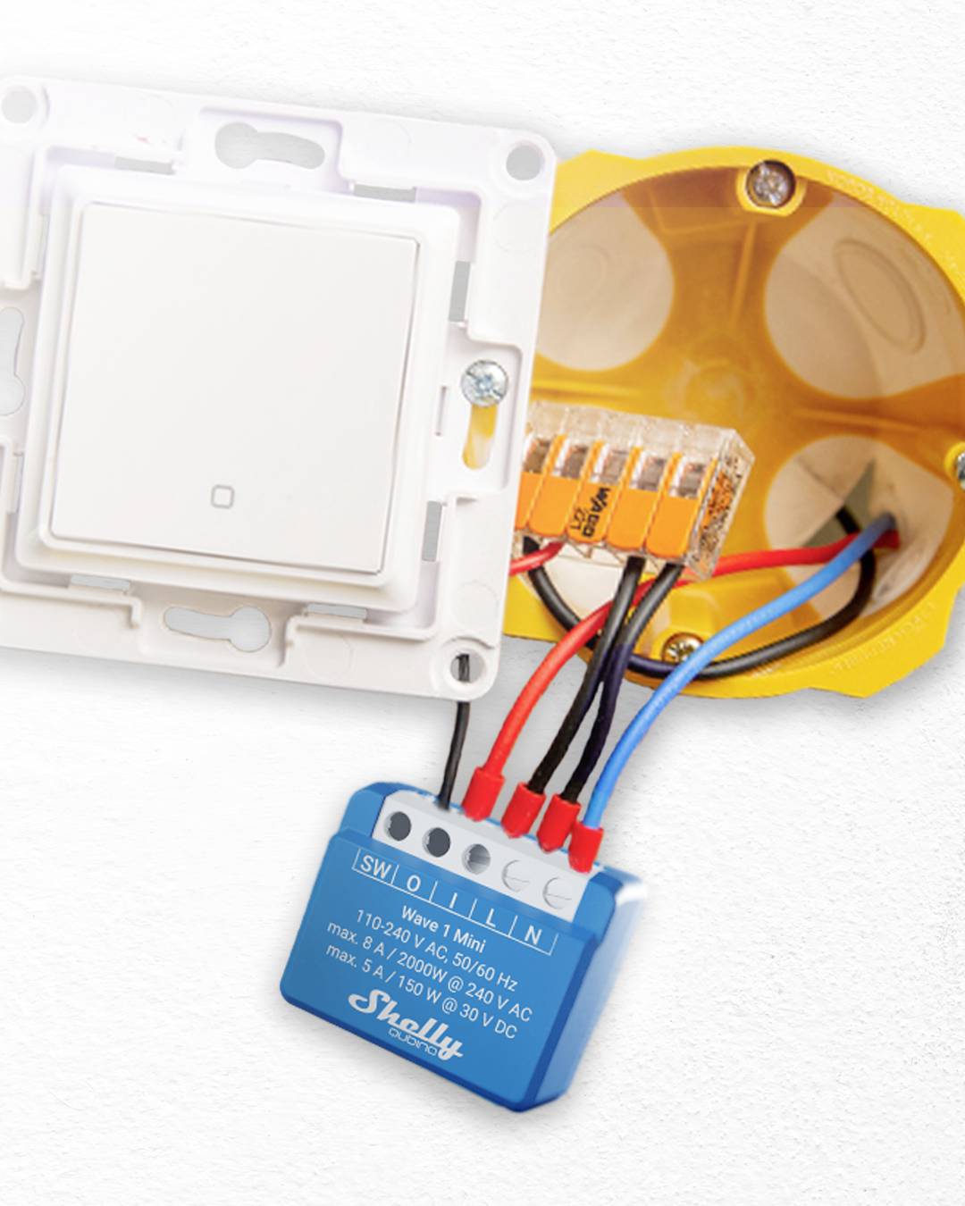 Shelly Qubino Wave 1 Mini Actuator Z-Wave