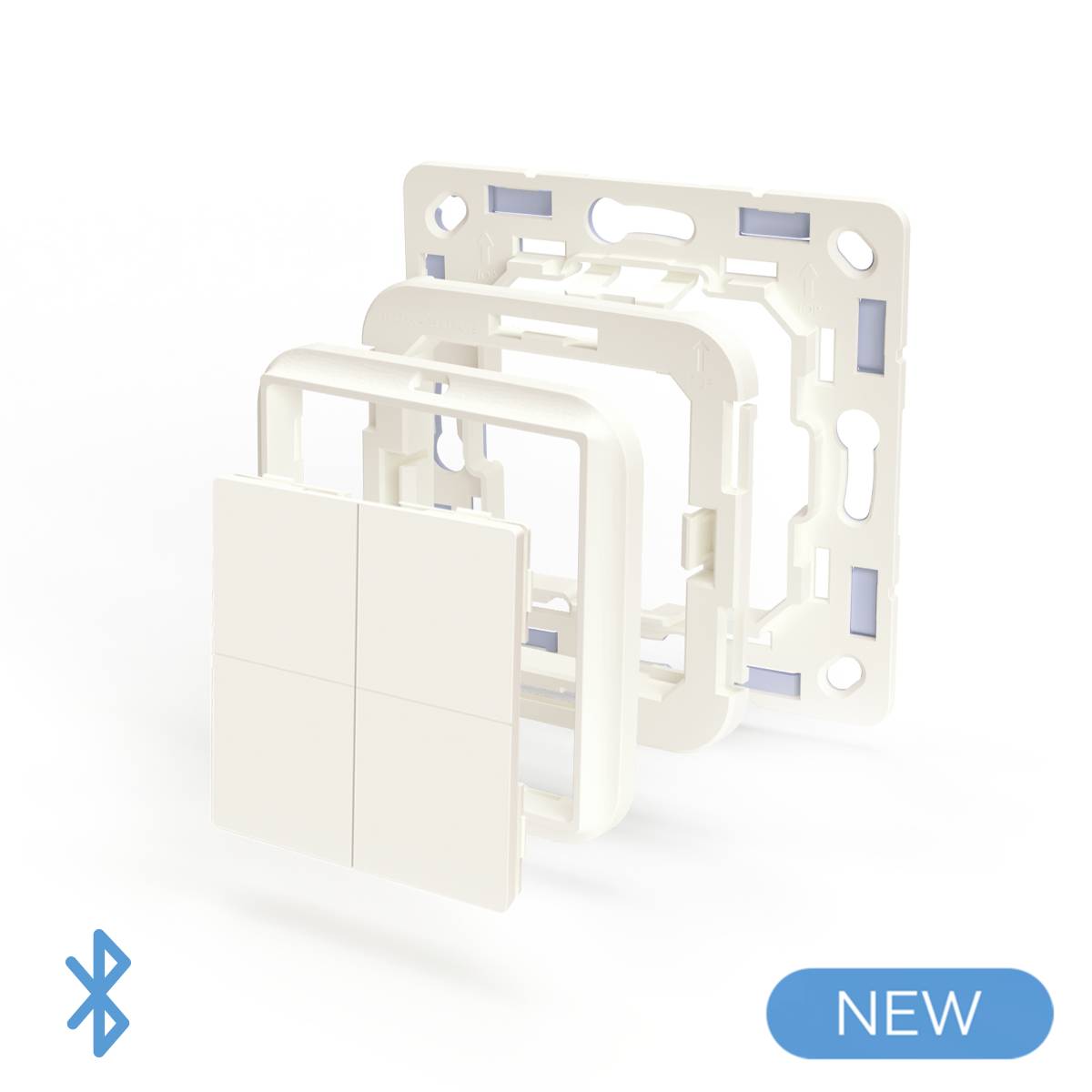 Shelly Wall Switch Adapter - Busch-Jaeger Adapter