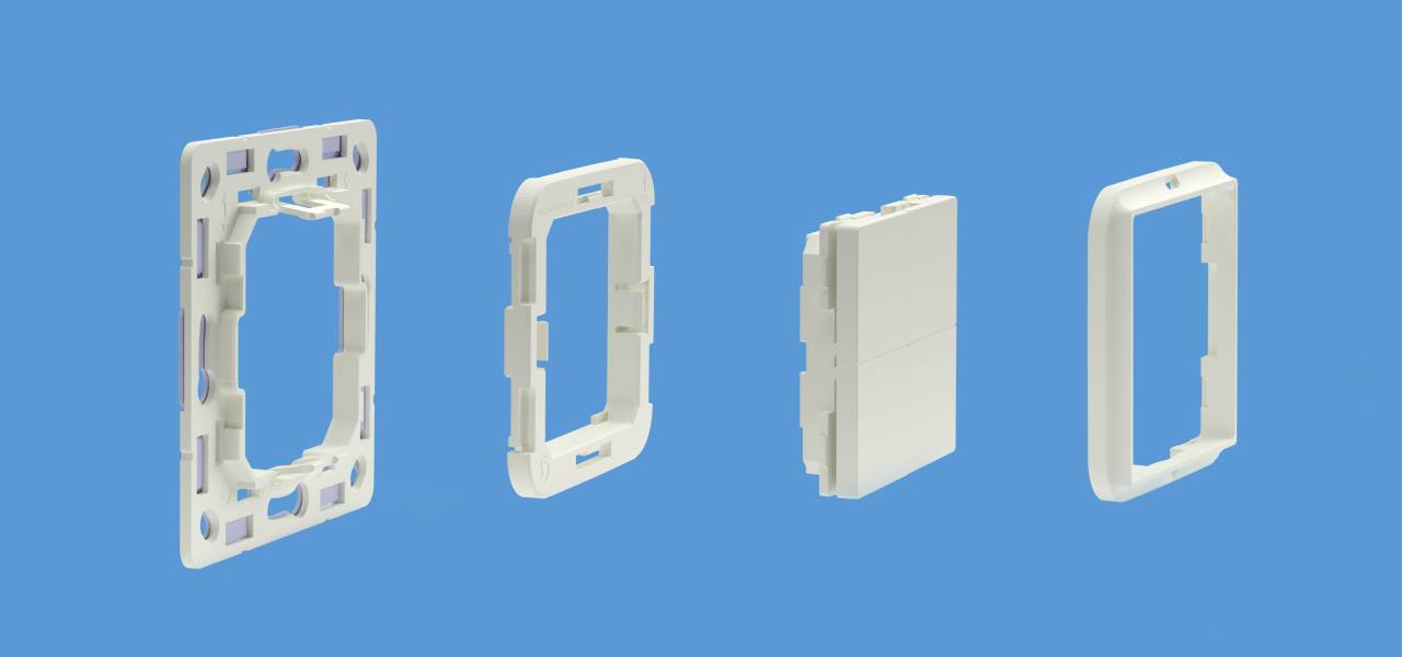 Shelly Wall Switch Adapter - Busch-Jaeger Adapter