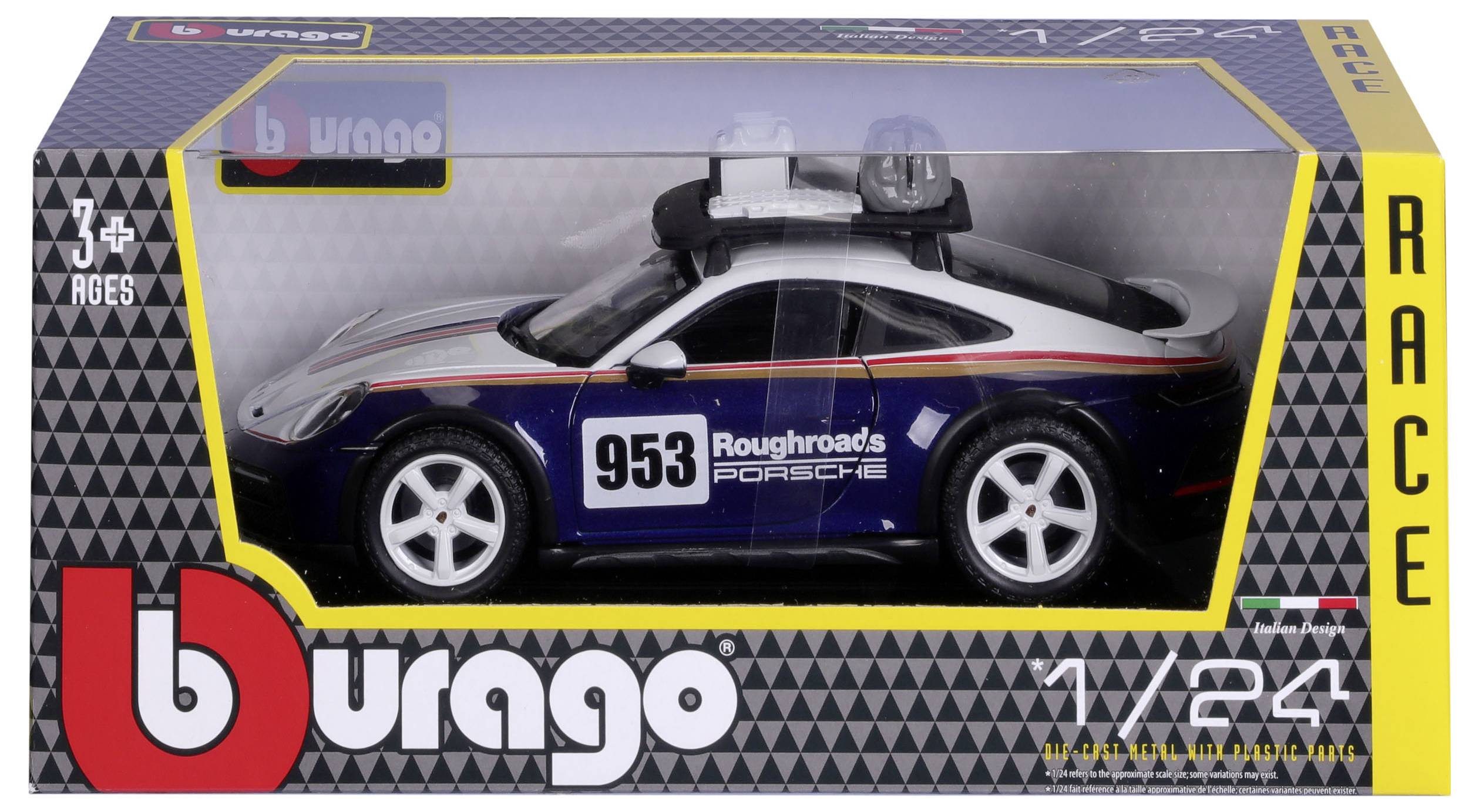 Bburago Porsche 911 Dakar 1:24 Model car