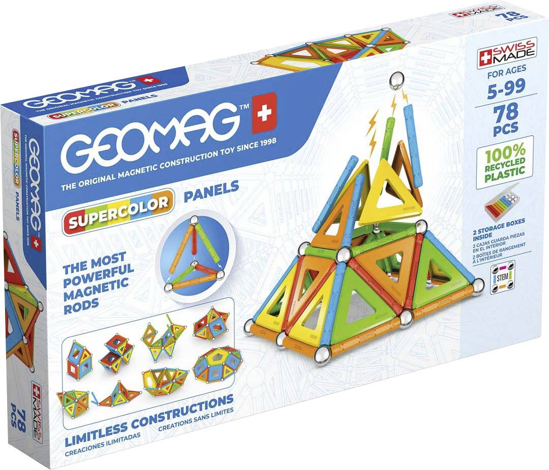 Geomag Kit Constructor No. of parts: 78 Age category: 3 years and over