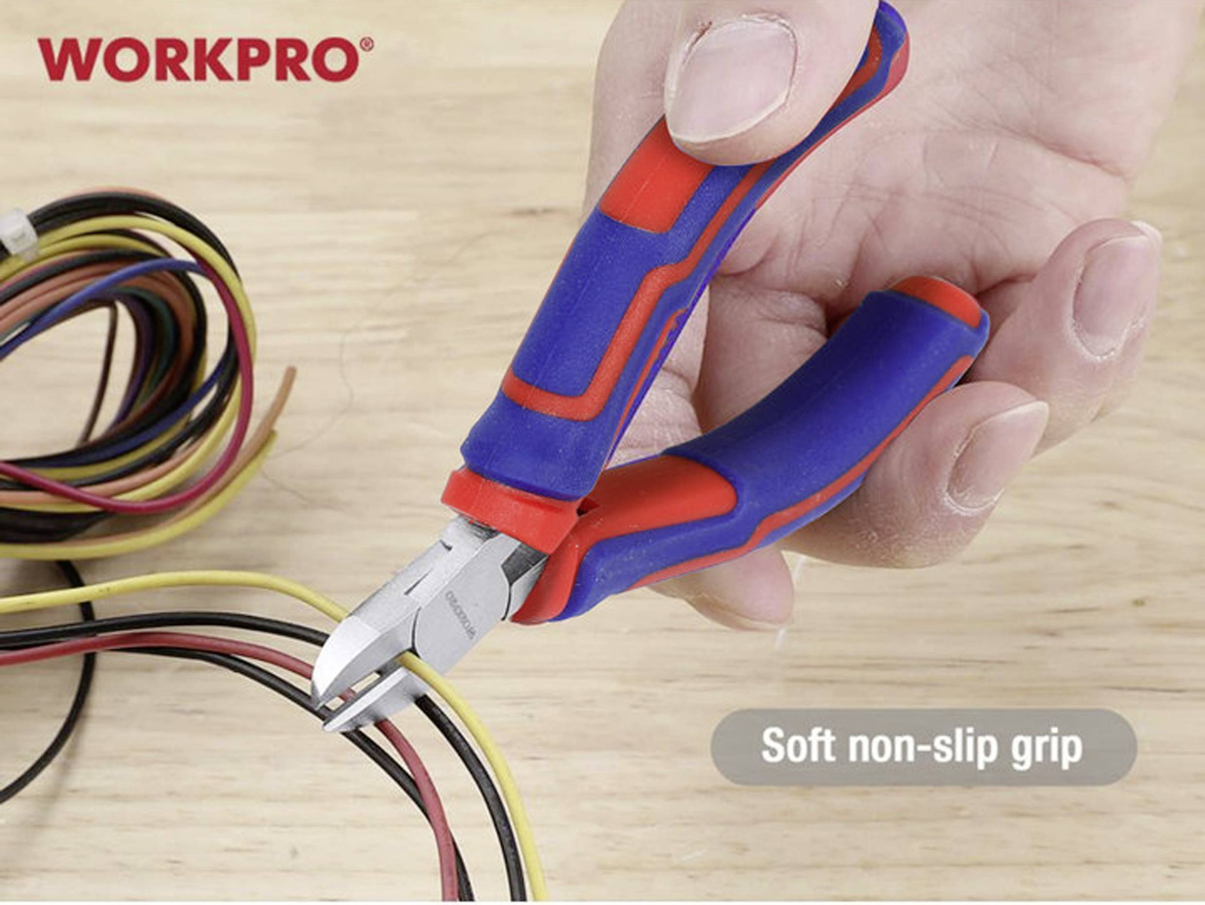 WorkPro WP231096 Universal Mini diagonal pliers 110 mm