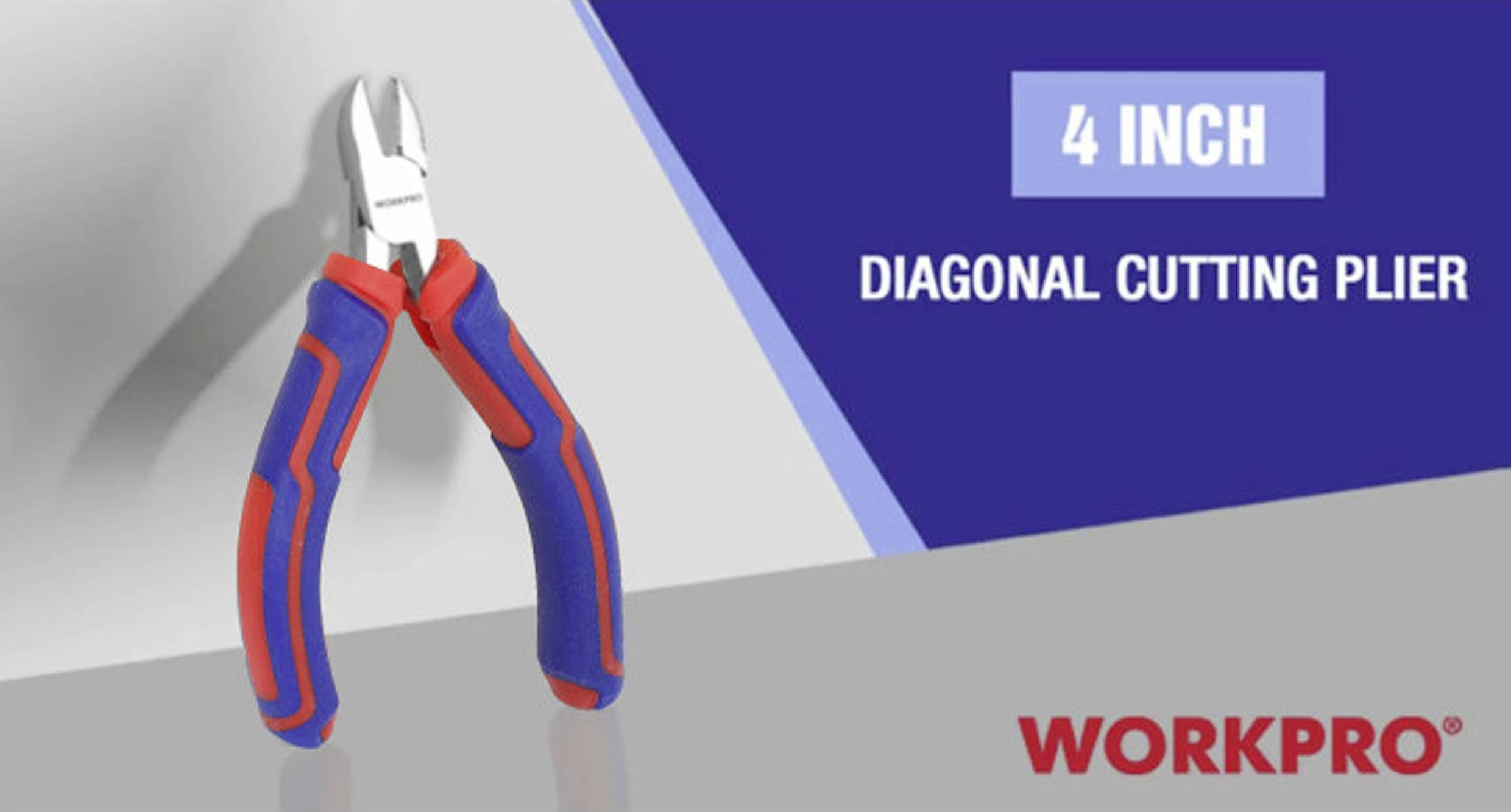 WorkPro WP231096 Universal Mini diagonal pliers 110 mm