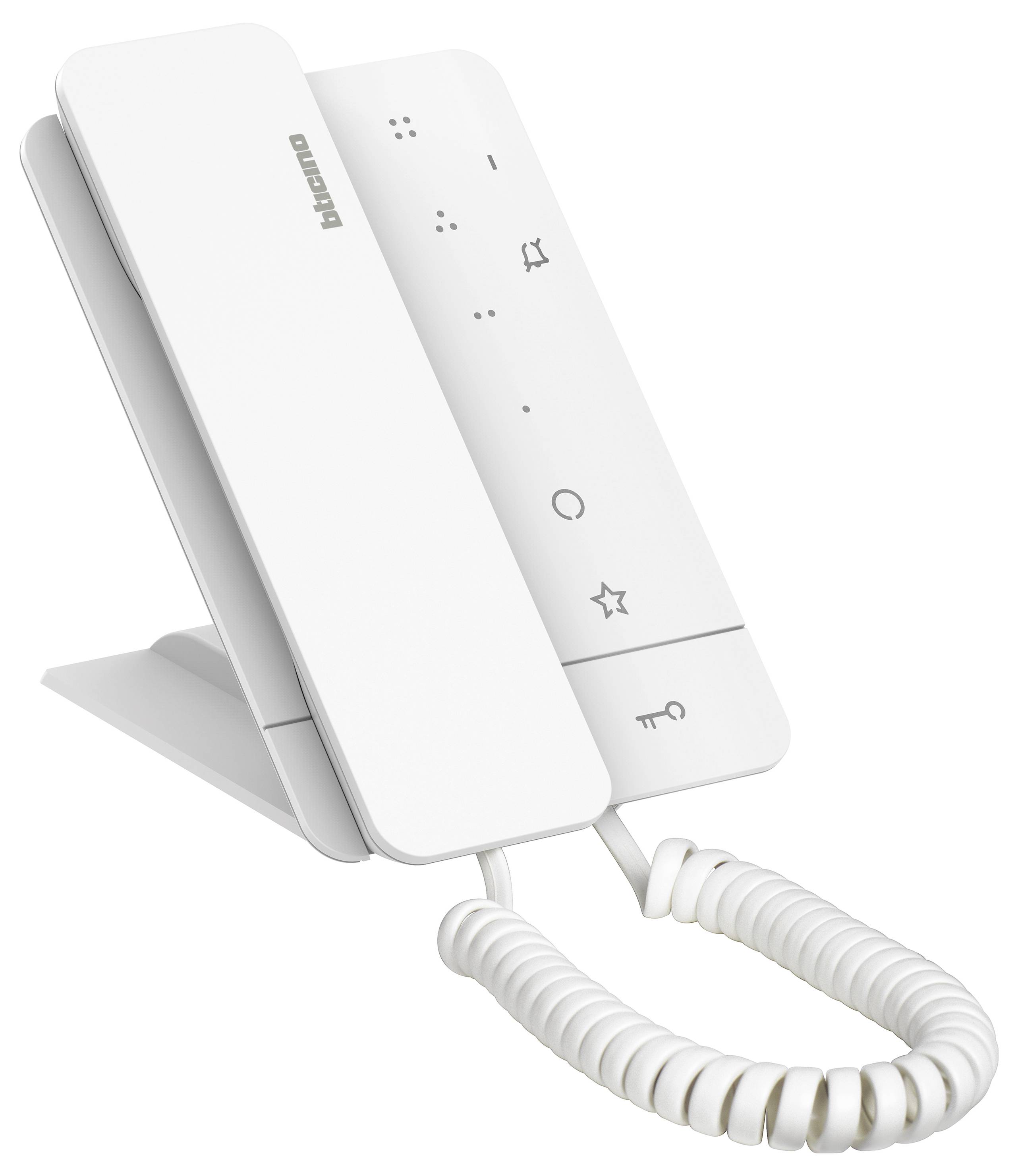 Bticino CLASSE100 A16M Indoor audio interface Two-wire Handset accessories White