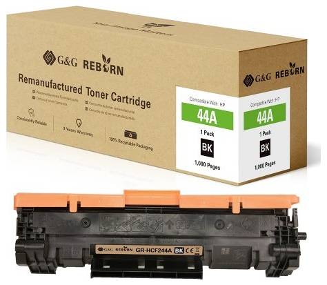 G&G Toner replaced HP 44A Compatible Black 1000 Sides Reborn remanufactured 21236
