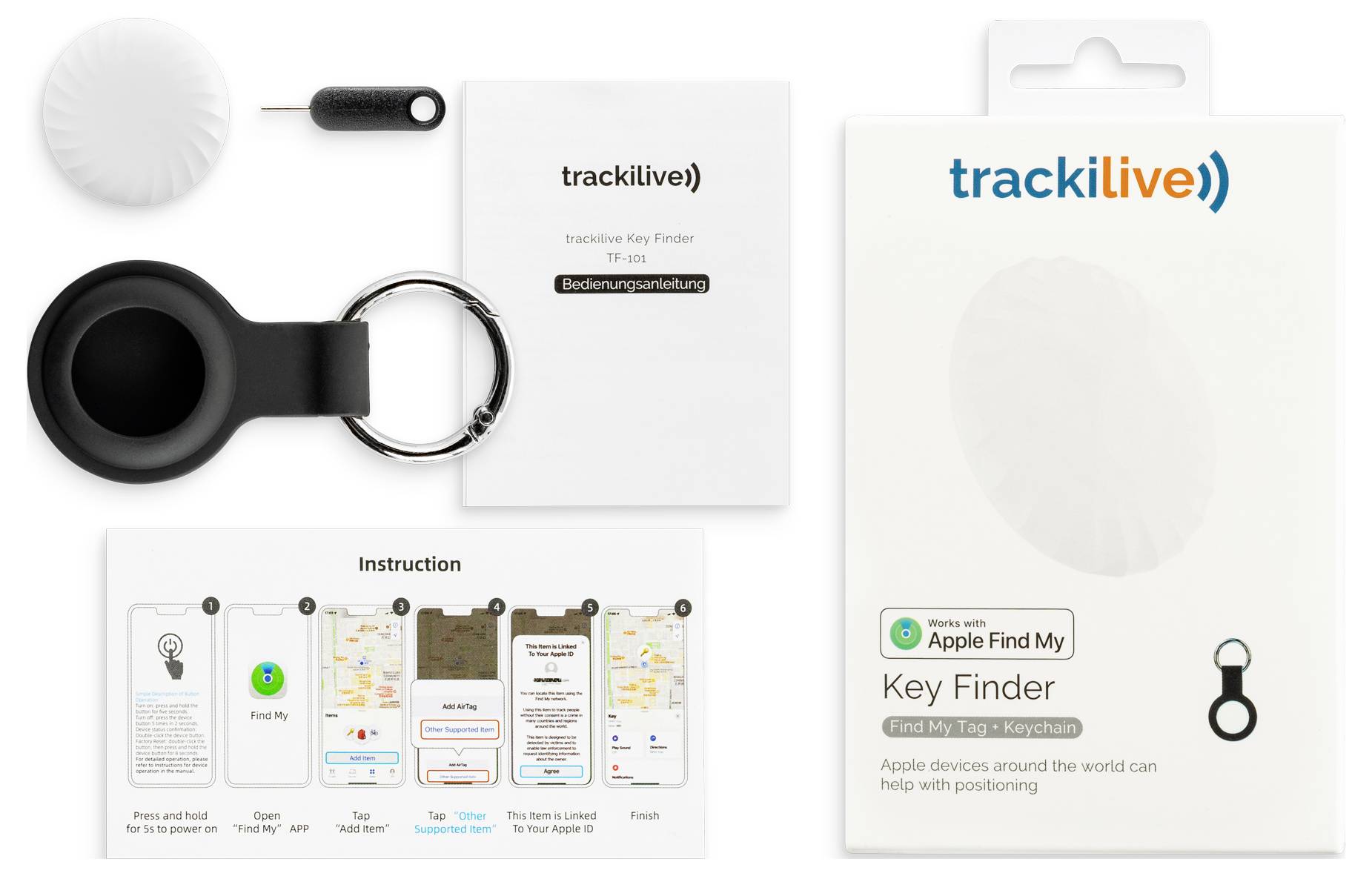 Trackilive 005-2005500 GPS tracker Multifunction tracker 1 pc(s)