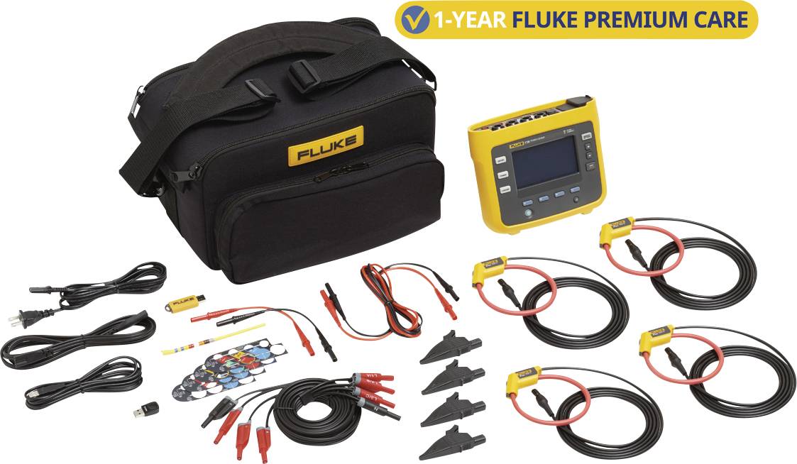 Fluke Fluke-1736/FPC EU Network diagnostics 3-phase Data logger, Clamp meter