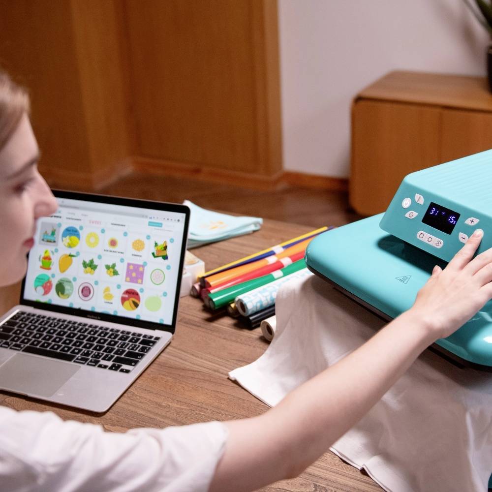 Loklik Auto Heat Press Heat press Turquoise