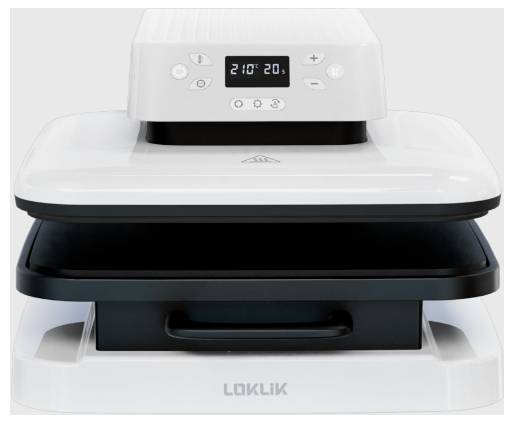 Loklik Auto Heat Press Heat press White