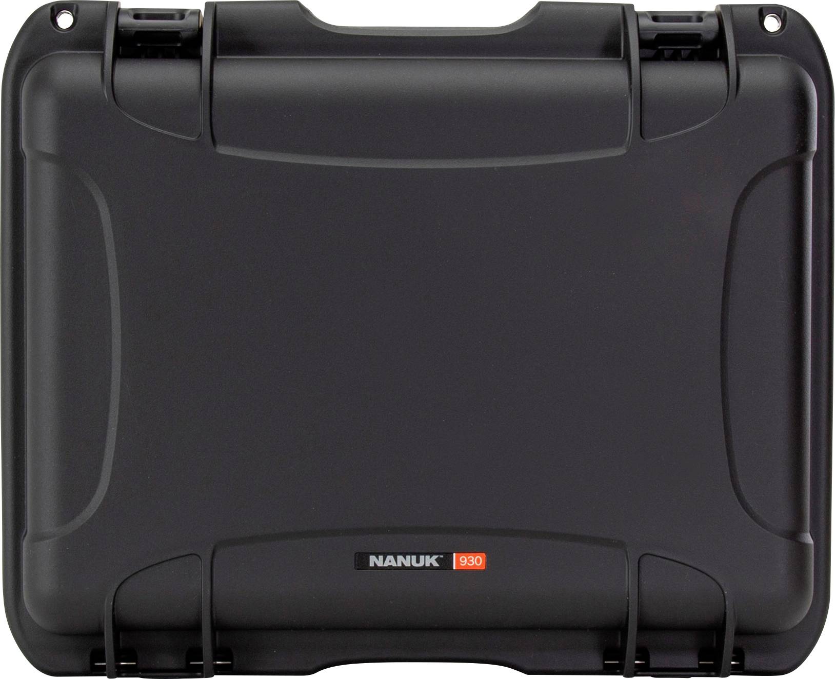 Black, robust protective case with 'Nanuk 930' printed on it, suitable for safely transporting delicate equipment.