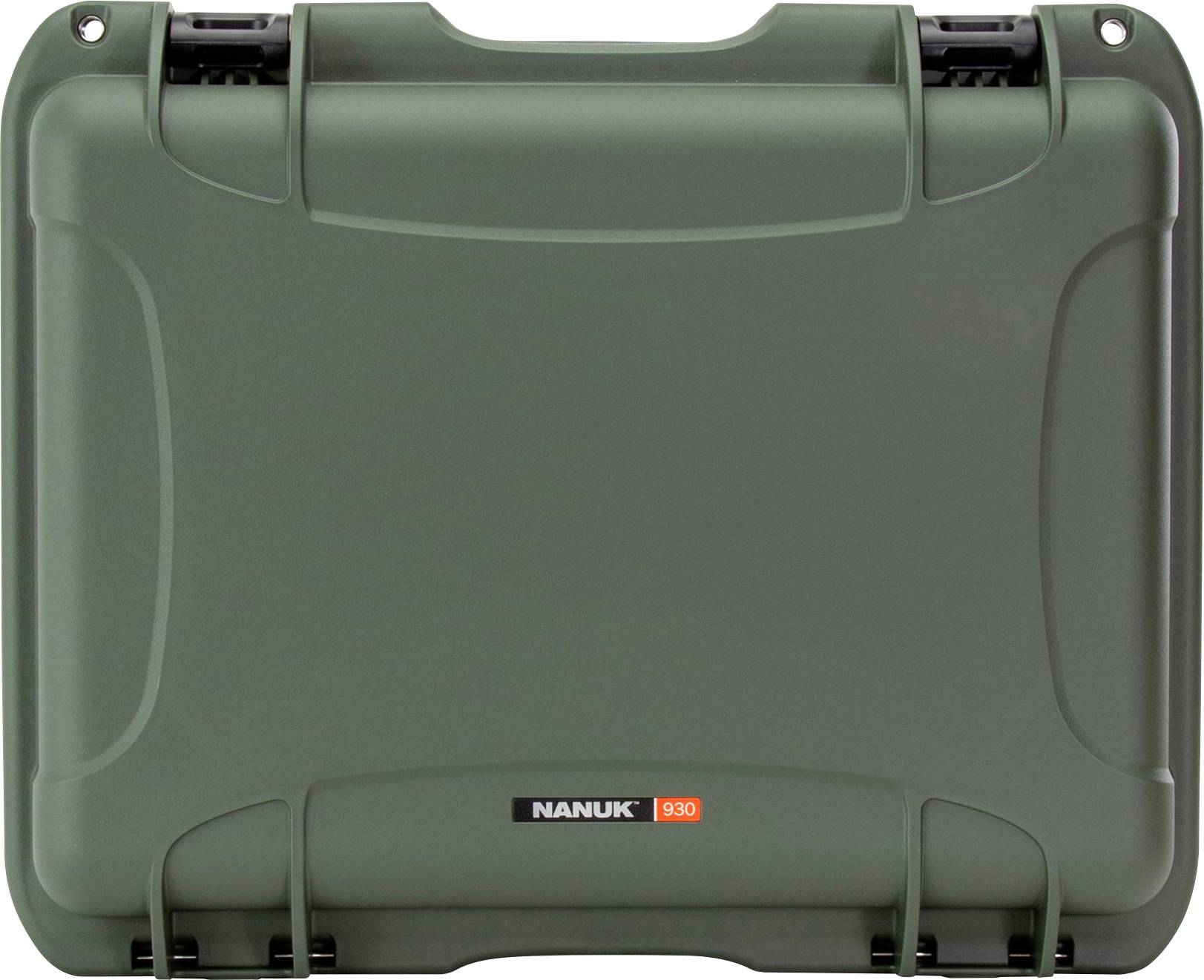Green Nanuk 930 Hard-Shell Case, robust design, protects the contents.