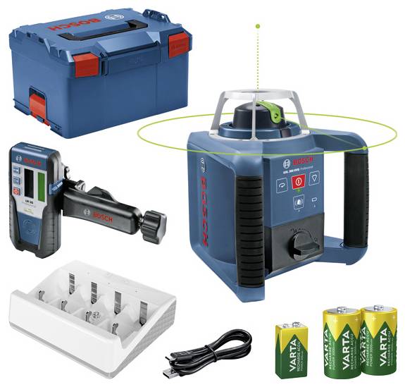 Bosch Professional GRL 300 HVG + LR 1 G in L-BOXX 360-degree laser
