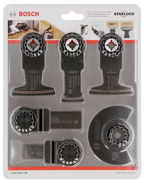 ACCESSORIES SET RB - 9-PIECE SET O Bosch Accessories 2608669146