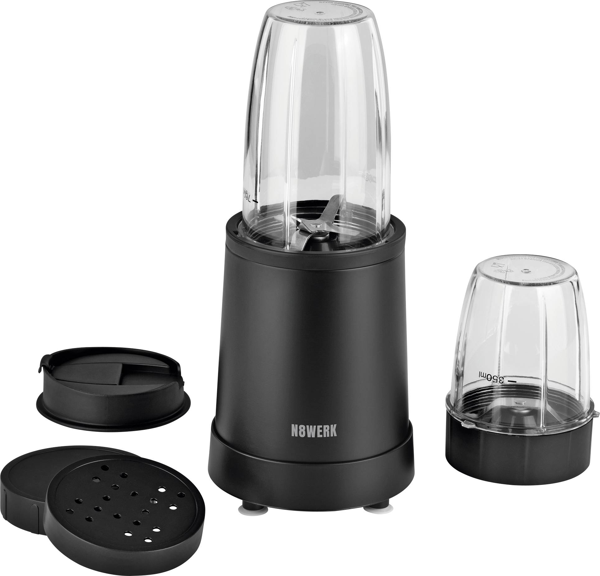 N8WERK Nutrition 8-tlg. Blender 800 W Black