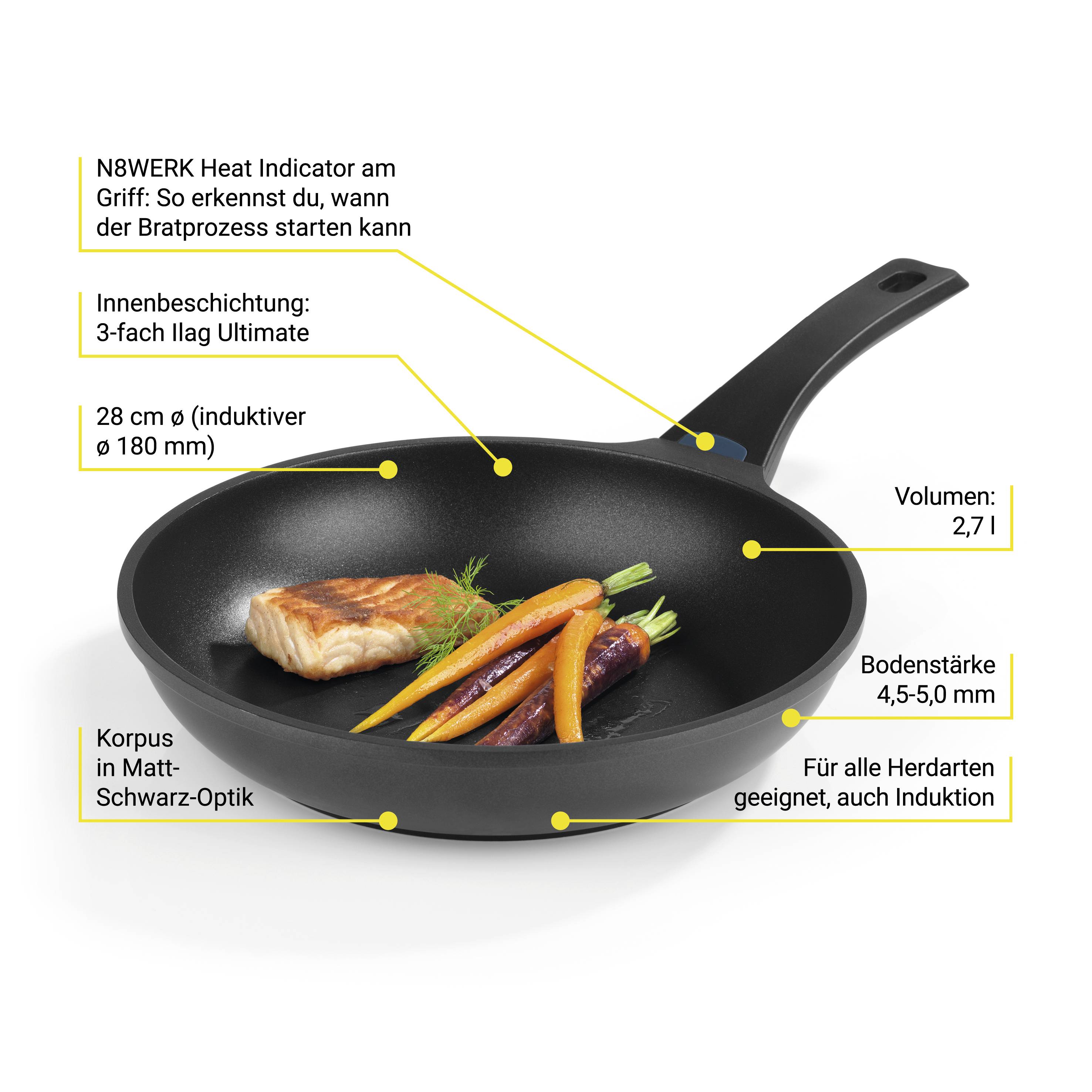 N8WERK 02622 N8WERK Pan 280 mm