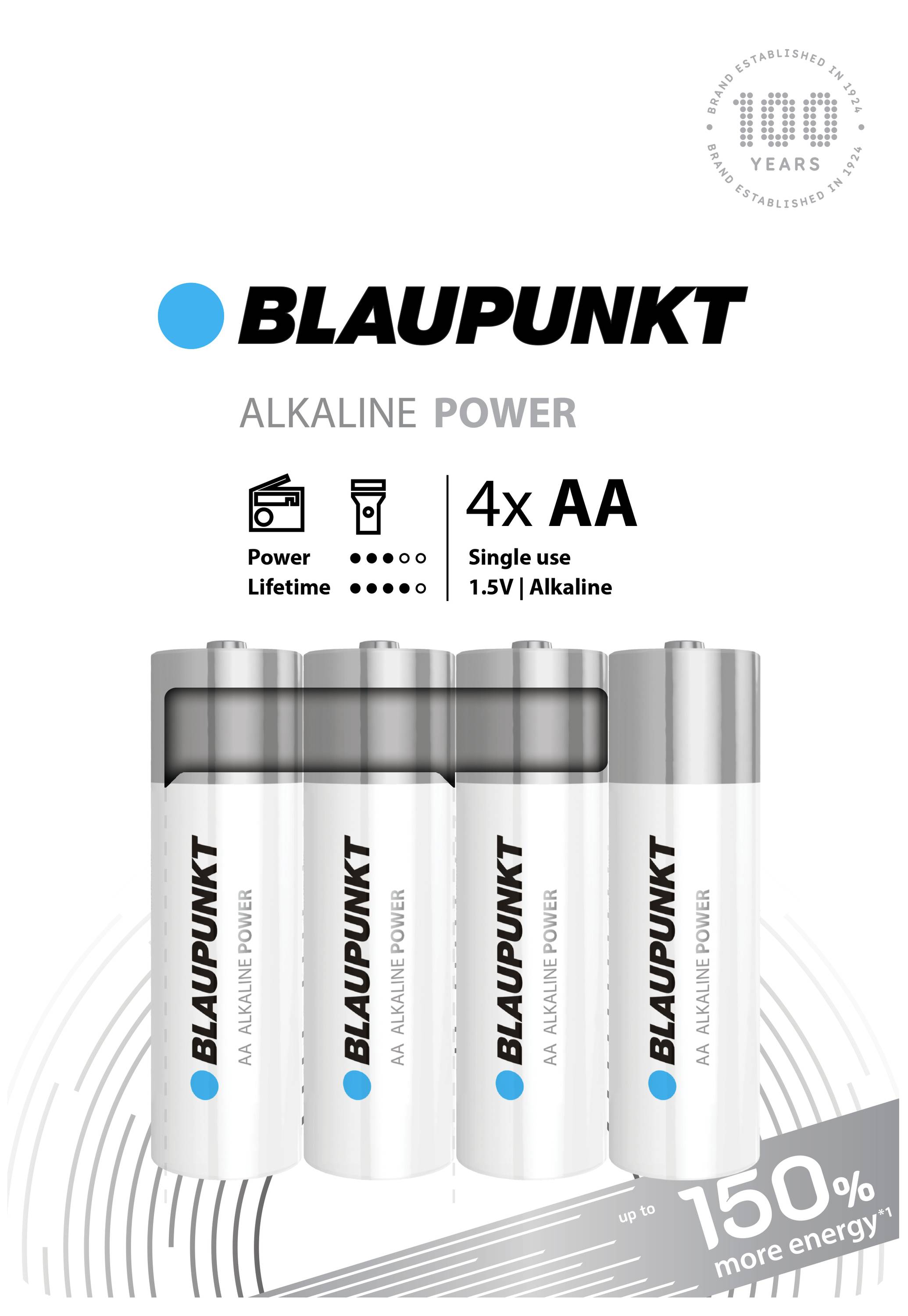 Blaupunkt AA battery Alkali-manganese 1.5 V 4 pc(s)