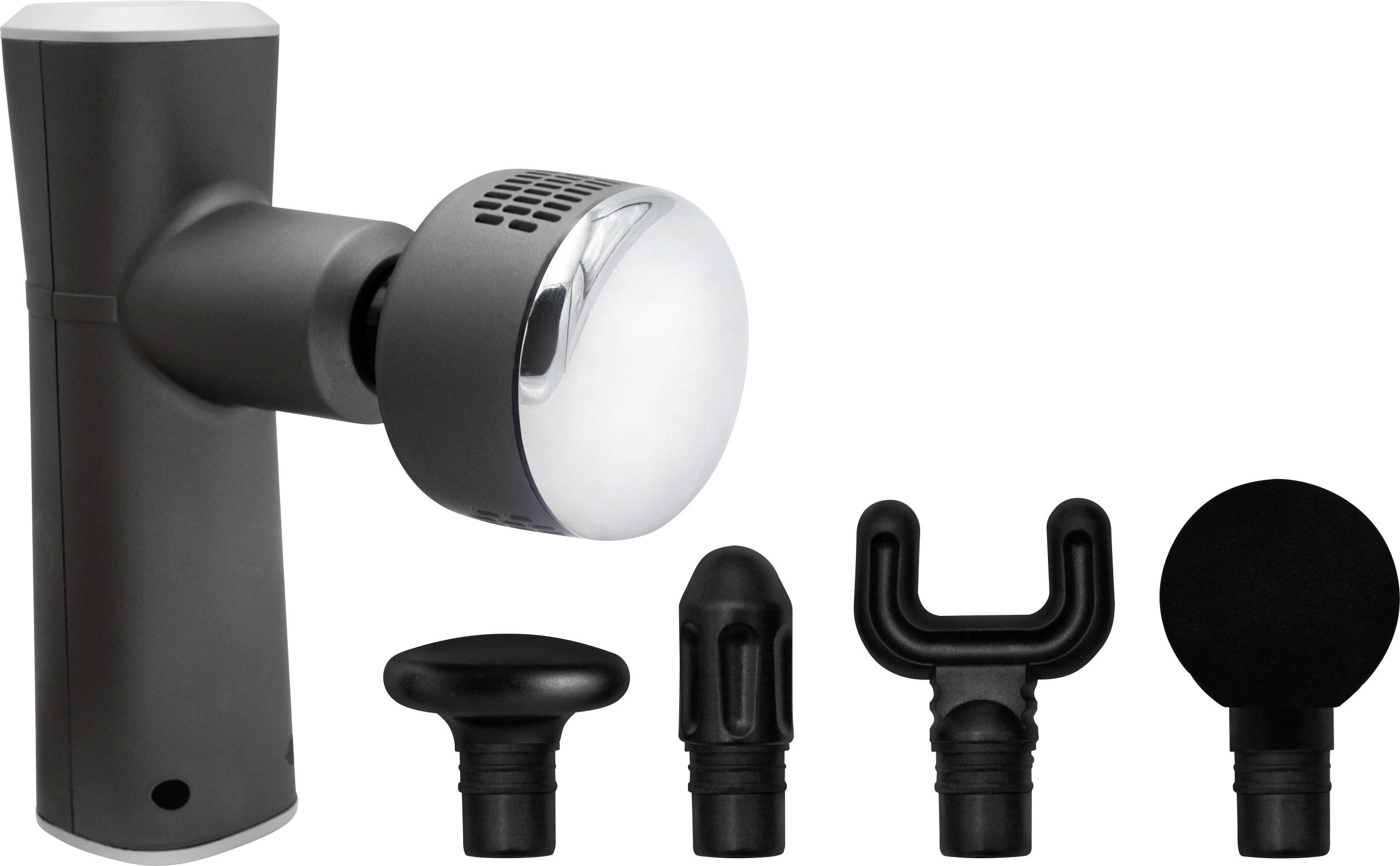 Lifenaxx LX-041 Massager Black, Silver (matt)