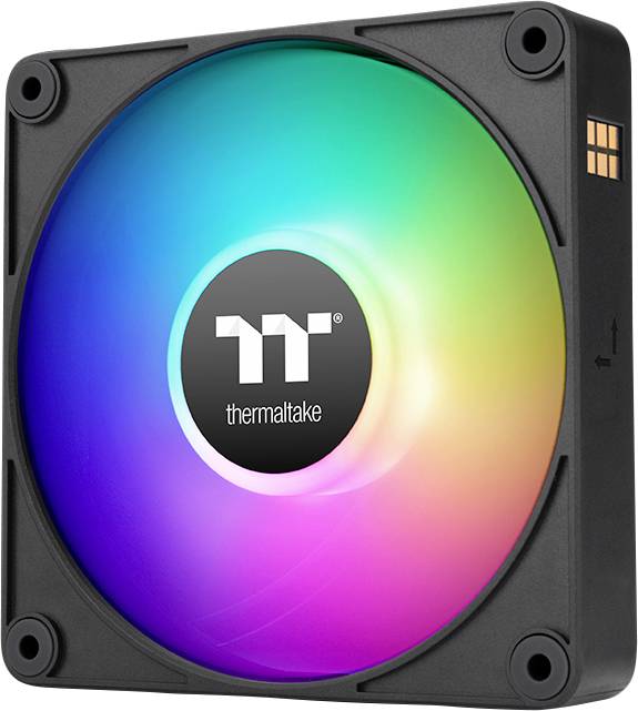 Thermaltake CT140 EX Reverse ARGB Sync PC Cooling Fan 3 Fan Pack PC fan (W x H x D) 140 x 140 x 25 mm