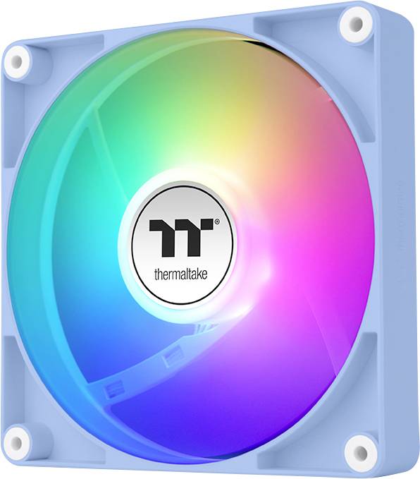 Thermaltake CT140 Reverse ARGB Sync PC Cooling Fan Hydrangea Blue 2 Pack PC fan (W x H x D) 140 x 140 x 25 mm