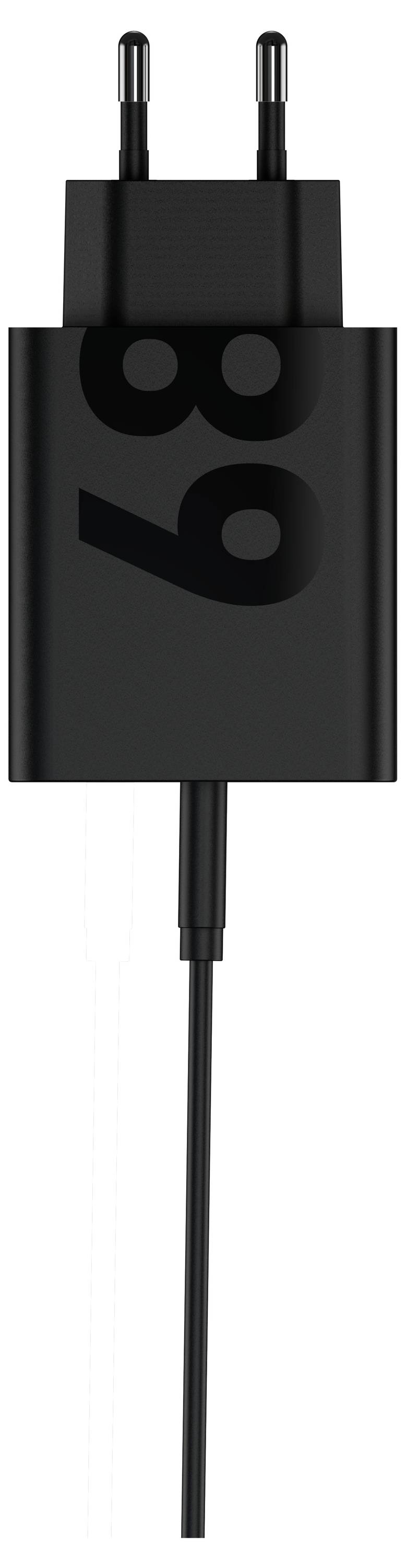 Motorola USB charger 68 W 1x USB-C® Power Delivery 3.0, Power Delivery Black GaN, Quick charger