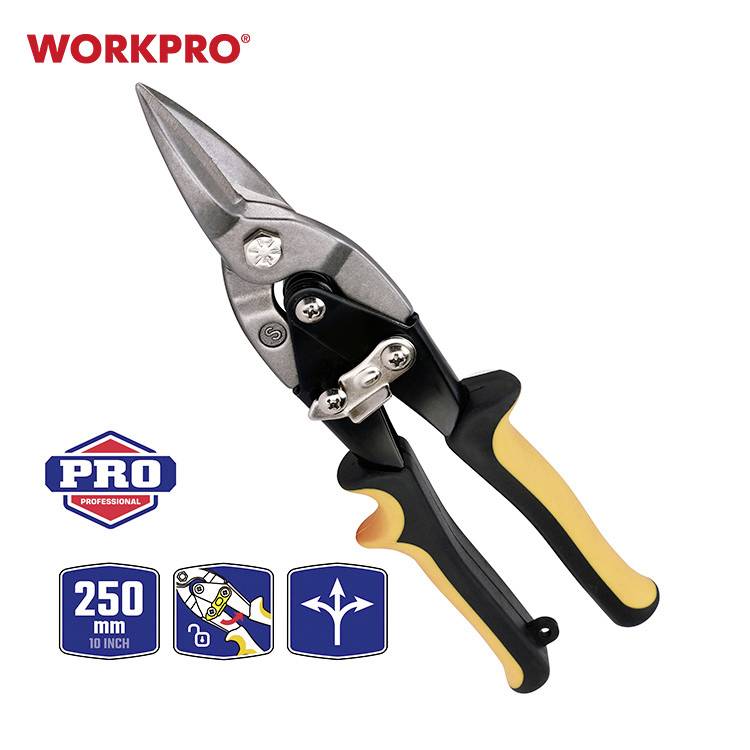 WorkPro Plate shears straight 250 mm WP214017