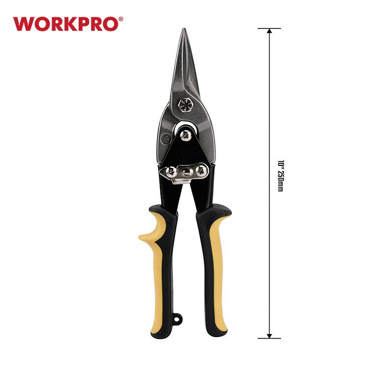 WorkPro Plate shears straight 250 mm WP214017