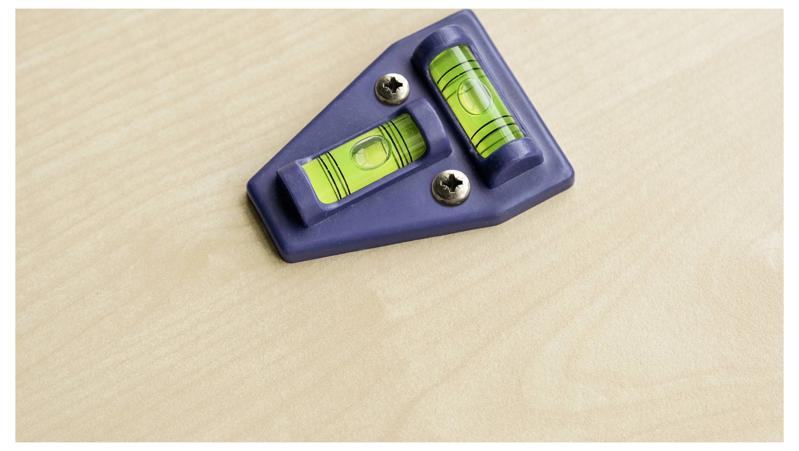 Calima 46014 Mini spirit level incl. drilling template 60 mm