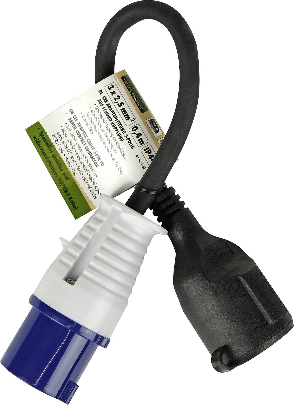 Calima 46029 CEE adapter 16 mA 230 V 1 pc(s)