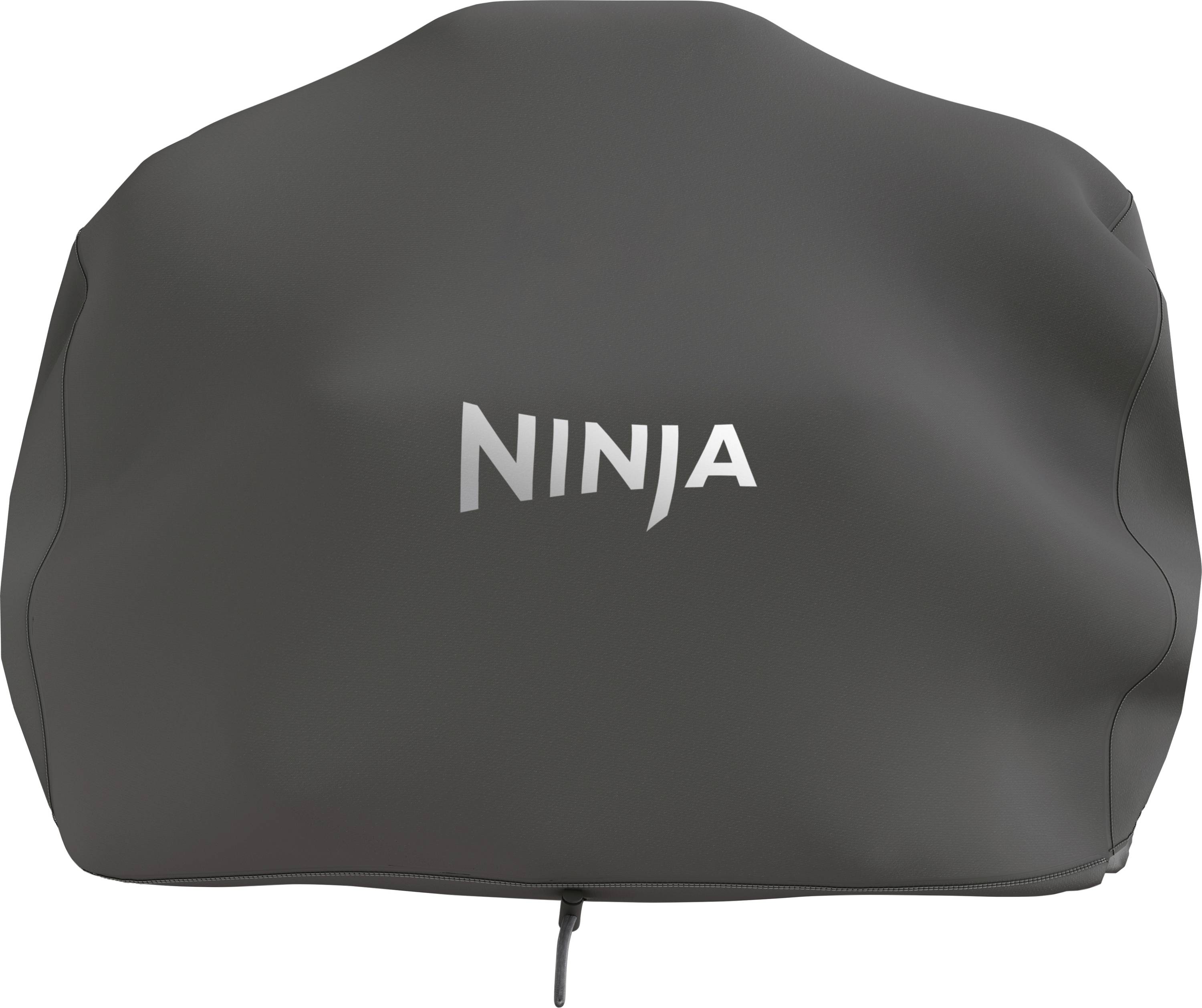 Black cover with the word 'Ninja' printed on it, suitable for protecting a device or bicycle from weather conditions.