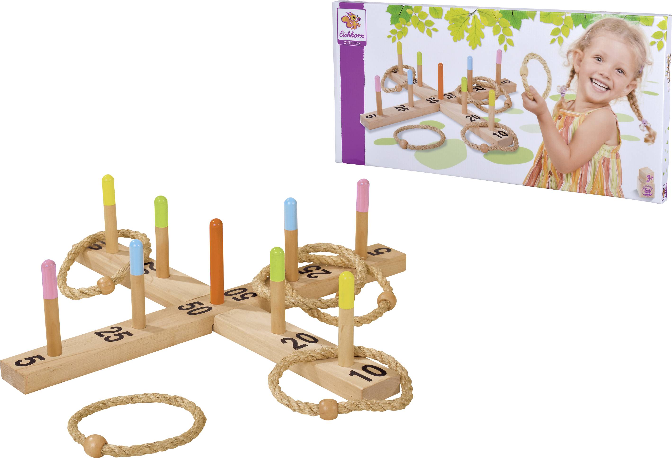 Eichhorn Ringwurfspiel 100004405 No. of players (max.): 5