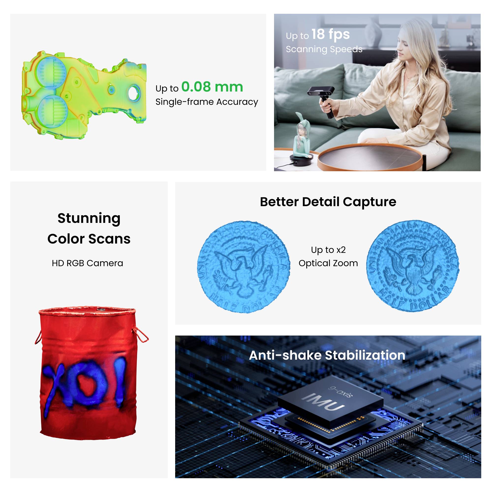 Revopoint Pop 3 Plus STANDARD Edition 3D scanner