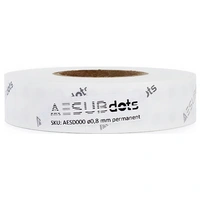 Aesub 3D marker Marker Points AESUBdots - Targets white 6 mm Ø 6 mm / 6000 targets AESD006 Aesub 3D marker Marker Points AESUBdots - Targets white 6 mm Ø 6 mm / 6000 targets AESD006