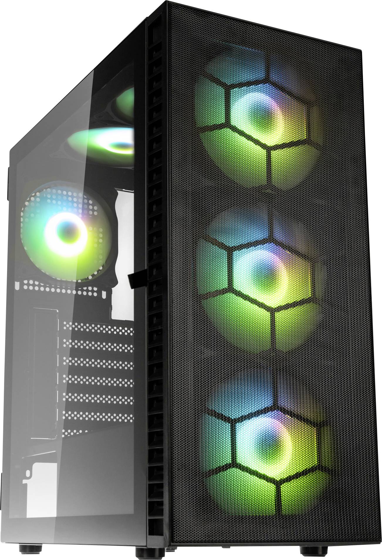 Kolink Observatory HF Plus Mesh ARGB Midi tower PC casing Black
