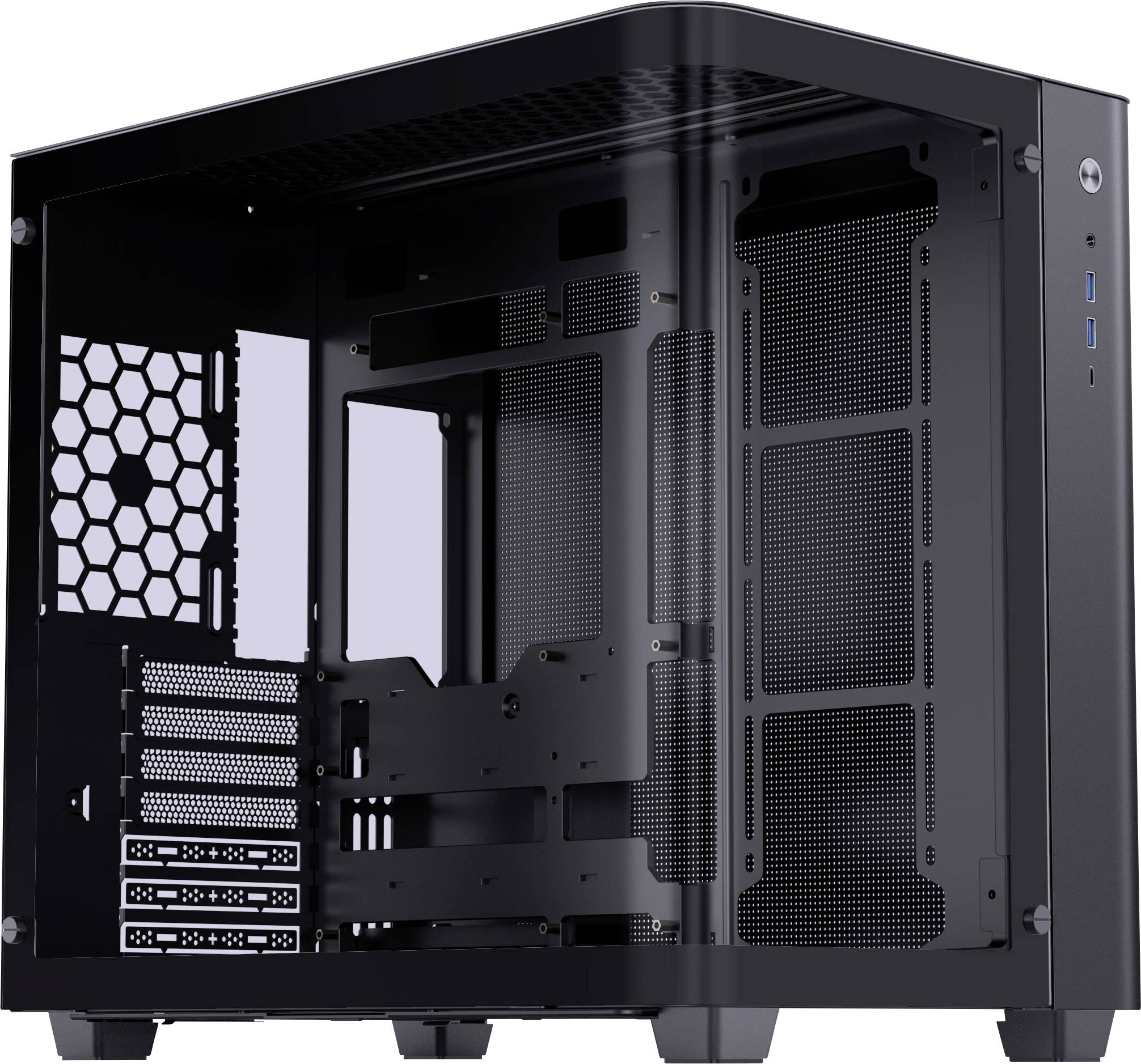 Jonsbo TK-3 Midi tower PC casing Black