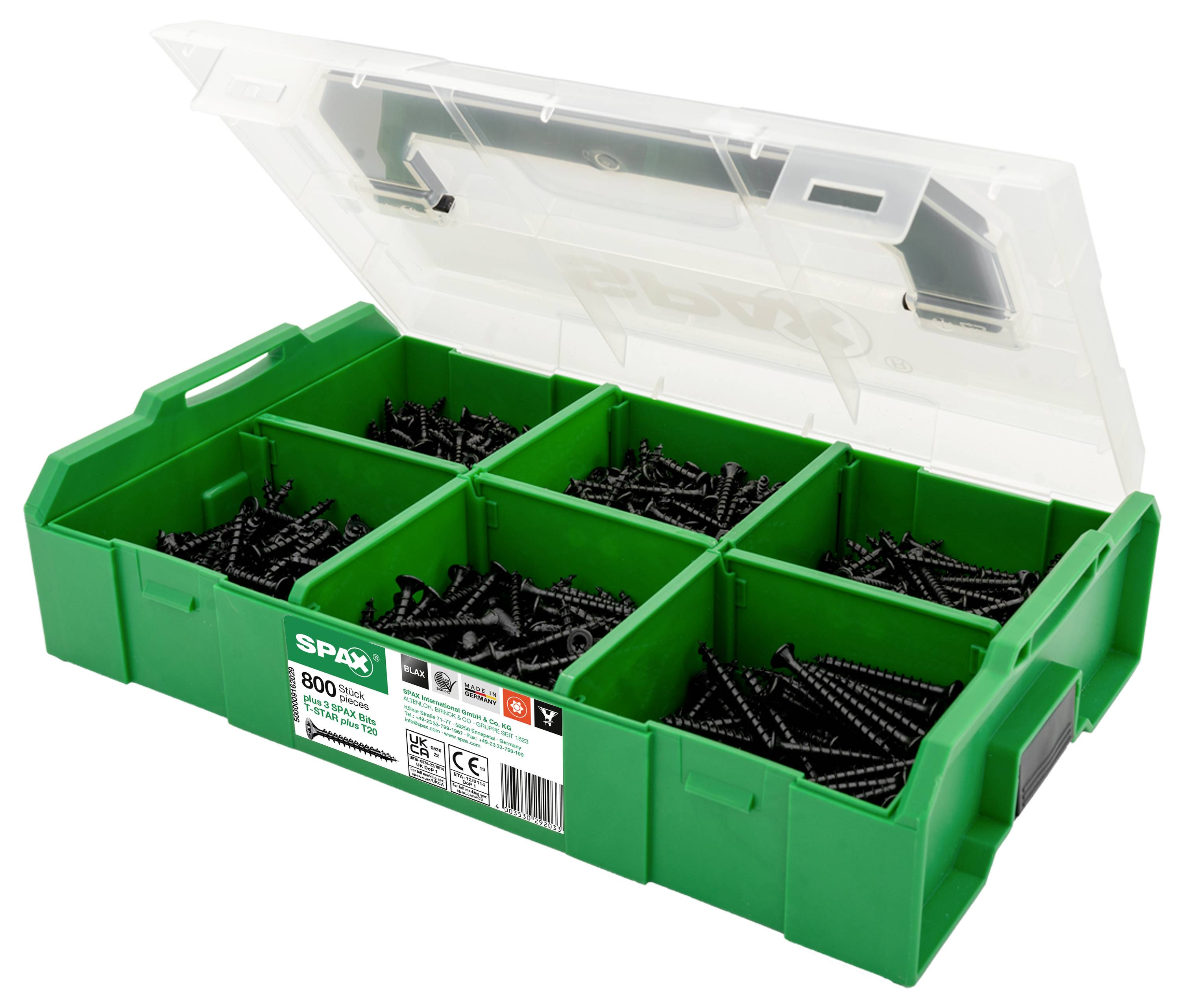 SPAX L-BOXX Mini 5000009162029 Screw set 1 pc(s)