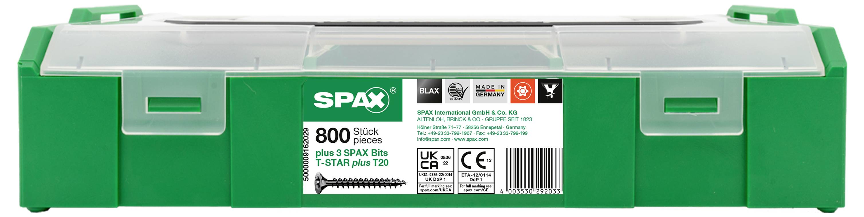 SPAX L-BOXX Mini 5000009162029 Screw set 1 pc(s)